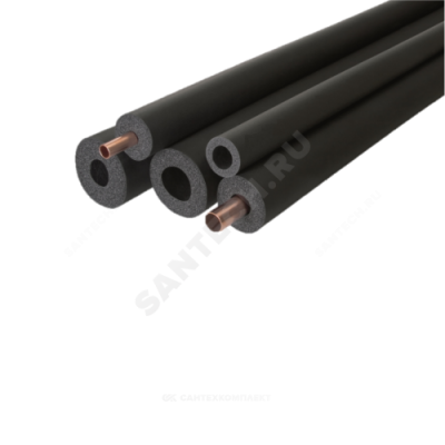 Трубка вспененный полиэтилен BLACK STAR 28/6 L=2м Тмакс=95°C чёрный Energoflex EFXT028062BS