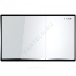 Кнопка для инсталляции Sigma 60 белый/хром глянец Geberit 115.640.SI.1