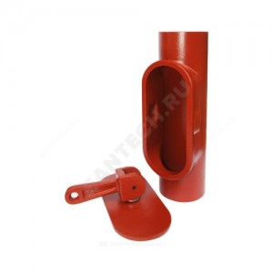 Ревизия чугун SML Ду 100 с замком с перекидным рычагом б/растр