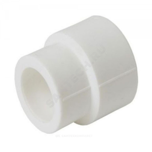 Муфта PP-R переходная белая внутренняя пайка Дн 110х50 RTP (РосТурПласт) 28132
