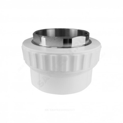 Муфта PP-R комбинированная под ключ белая ВР Дн 40х1 1/2" VALFEX 10134240