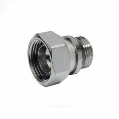 Отвод P15TG 3/8" НР/нак. гайка Giacomini P15TGX002