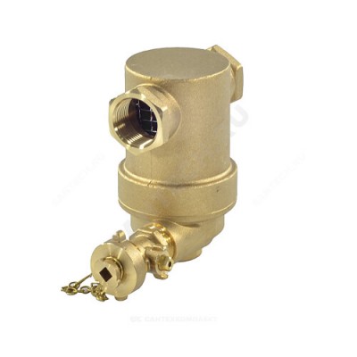 Сепаратор грязи и шлама латунь Ду 40 Ру10 G1 1/2" Exdirt Reflex 9252040