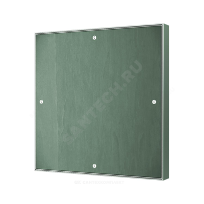 Люк под покраску и обойные покрытия алюминий 500х500 короб Эра ЛП5050К