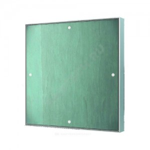 Люк под покраску и обойные покрытия алюминий 200х200 короб Эра ЛП2020К