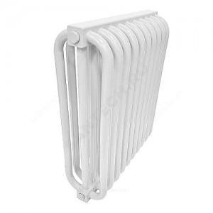 Радиатор трубчатый РС 3-300 50 секций с боковой подводкой ВР G 1/2" RAL 9016 (Белый) КЗТО