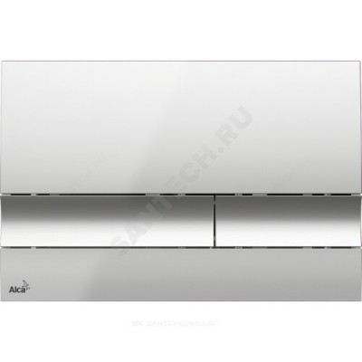 Кнопка для инсталляции хром глянцевый Alca Plast M1721