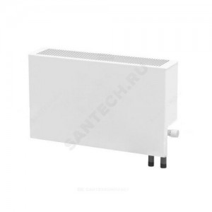 Конвектор настенный концевой Универсал ТБ-С НП КСК 20 (средней глубины) 1.716кВт двухтр с т/клапаном (пр) КТС-П и элементом термостатическим с воздухоотводчиком КлМ ниж/п НР 1/2" прав ТЗПО