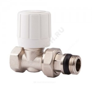 Клапан ручной регулировки для радиатора 954 Ду 15 Ру10 ВР прямой штуцер с герметичной прокладкой Icma 82954AD06