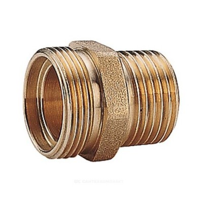 Ниппель латунь переходной Ду 20х18 (3/4") НР R180R Giacomini R180RY021