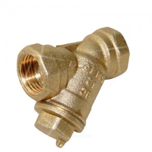 Фильтр сетчатый Y-образный латунь Ду 32 Ру16 Тмакс=90 oC G1 1/4" ВР ФО Цветлит ZW40014