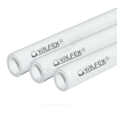 Труба PP-R белая арм алюминием Дн 25х4,2 Ру25 SDR6 Т<90С L=2м VALFEX 101040252