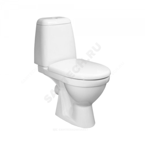 Унитаз-компакт Baltic белый нижний подвод горизонт/выпуск 2/реж без сиденья Jika 8.2428.6.000.242.9