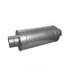 Шумоглушитель круглый D200 L=600мм сталь оц Эра 200MDGL600