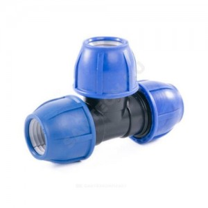 Тройник компрессионный ПЭ Дн 110 Ру10 RTP (РосТурПласт) 19691