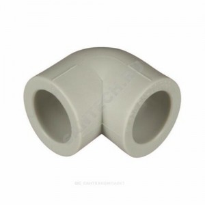 Угольник PP-R переходной серый внутренняя пайка Дн 25х20х90гр RTP (РосТурПласт) 16112