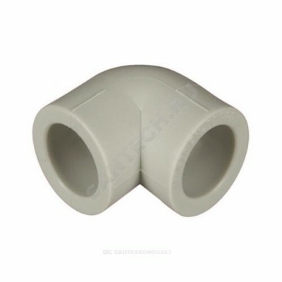 Угольник PP-R переходной серый внутренняя пайка Дн 32х20х90гр RTP (РосТурПласт) 16113