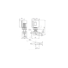Насос ин-лайн с сухим ротором TPE 100-480/2-NC A-F-A-BQQE Grundfos 99473943