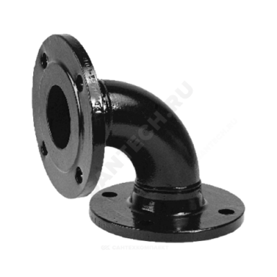 Основание сталь оц Ду80 с коленом 90гр Grundfos 96102258