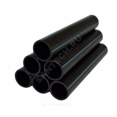 Труба ПЭ100 SDR21 для х/в Дн 140х6,7 Ру8 40C L=12м ГОСТ 18599-2001