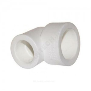 Угольник PP-R переходной белый внутренняя пайка Дн 25х20х90гр RTP (РосТурПласт) 15080