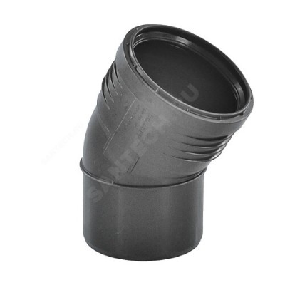 Отвод PP-MD бесшумный Silent-PP Дн 75х30гр б/нап в/к Geberit 390.321.14.1