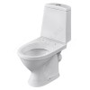 Унитаз-компакт Прайм Комфорт белый нижний подвод косой выпуск 2/реж полипропилен микролифт Santeri 1.P206.3.S00.00B.F