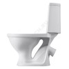 Унитаз-компакт Прайм Комфорт белый нижний подвод косой выпуск 2/реж полипропилен микролифт Santeri 1.P206.3.S00.00B.F