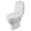 Унитаз-компакт Прайм Комфорт белый нижний подвод косой выпуск 2/реж полипропилен микролифт Santeri 1.P206.3.S00.00B.F