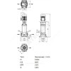 Насос многоступенчатый вертикальный HELIX FIRST V 1603-5/16/E/S/400-50 PN16 3х400В/50 Гц Wilo 4200983