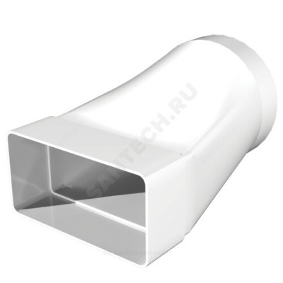 Соединитель эксцентриковый 60х204/D125 пластик Эра 620СП12,5КП