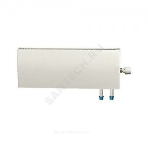 Конвектор настенный концевой "Мини" МКСК 15 К (А08) (малой глубины) 1.578кВт двухтр с т/клапаном (угл) Danfoss 013G4203 ниж/п резьба прав Сантехпром 6002639