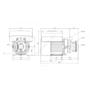Насос многоступенчатый горизонтальный CME-A 10-2 AQQV 3х380-500В/50 Гц Grundfos 98396156
