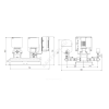 Установка повышения давления Hydro Multi-E 2 CRE 3-2 Grundfos 98486517