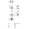 Насос многоступенчатый вертикальный HELIX VE 3602-7,5-1/16/E/KS PN16 3х400В/50 Гц Wilo 4198862