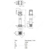 Насос многоступенчатый вертикальный HELIX VE 3602-7,5-1/16/E/KS PN16 3х400В/50 Гц Wilo 4198862