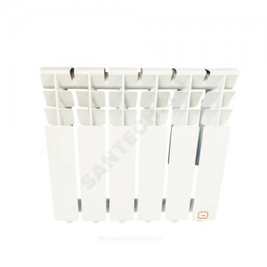 Радиатор алюминиевый AL 350 10 секций RAL 9016 (белый) Benarmo