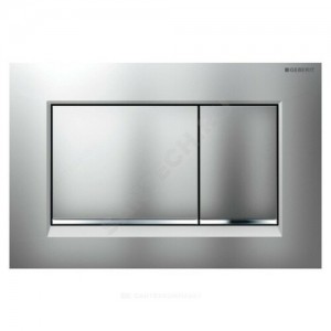 Кнопка для инсталляции Sigma 30 хром глянец/хром матовый Geberit 115.883.KN.1