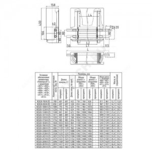 Конвектор настенный концевой "Универсал С" КСК 20 К (А07) (средней глубины) 1.961кВт з/у однотр с т/клапаном (пр) Danfoss 013G1809 бок/п резьба прав Сантехпром 6001136