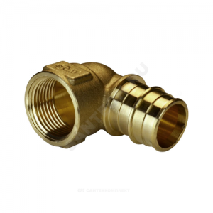 Угольник для PE-X латунь Дн 20х1/2" ВР РОС