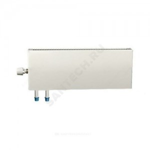 Конвектор настенный концевой "Мини" МКСК 15 К (А08) (малой глубины) 1.69кВт двухтр с т/клапаном (угл) Danfoss 013G4203 ниж/п резьба лев Сантехпром 6002654