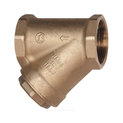 Фильтр магнитный сетчатый Y-образный латунь Ду 20 Ру30 G3/4" ВР R74M Giacomini R74MY004