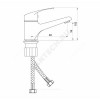 Смеситель для умывальника серия Дача Б-серия одноручный Славен СЛ-ОД-Б10