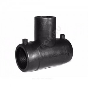 Тройник электросварной ПЭ100 SDR11 переходной Дн 180х160 Ру16 офланцованный