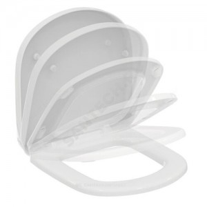 Сиденье для унитаза TEMPO дюропласт микролифт Ideal Standard T679301