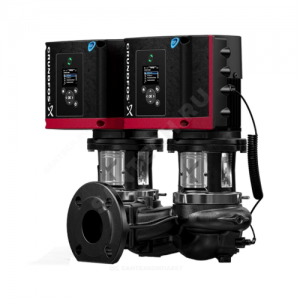 Насос ин-лайн с сухим ротором TPED 100-110/4-S-A-F-A-BAQE PN16 сдвоенный 3х380-500В/50 Гц c датчиком перепада давления Grundfos 99132786