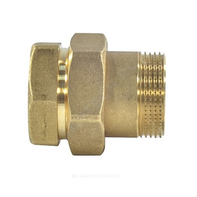 Соединитель латунь американка Ду 50 (2") прямой ВР/НР R18SP Giacomini R18SPY008