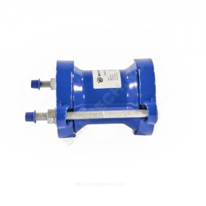 Муфта чугун соединительная Ду 100 (Дн 109-128) Ру10/16 ДРК Benarmo