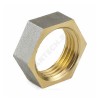 Контргайка латунь никель Ду 20 (3/4") ВР 9020 ГОСТ 32585-2013 Aquasfera 9020-02
