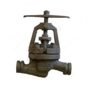 Клапан запорный сталь 15с52нж11 Ду 40 Ру63 Тмакс=400 оС фл Россия КЗ 21200